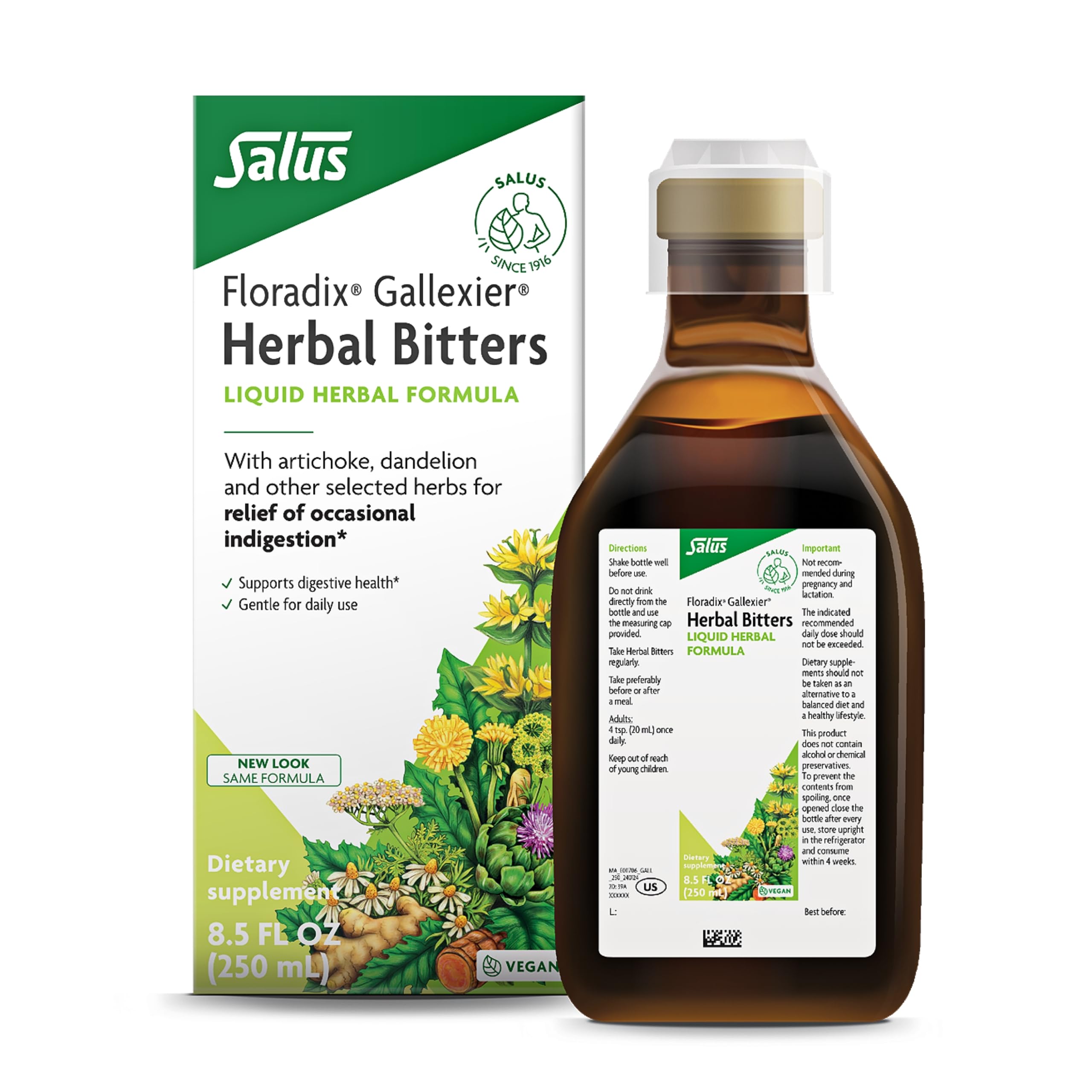 Foto 2 pulgar | Suplemento De Apoyo Digestivo Floradix Gallexier 250 Ml - Venta Internacional.