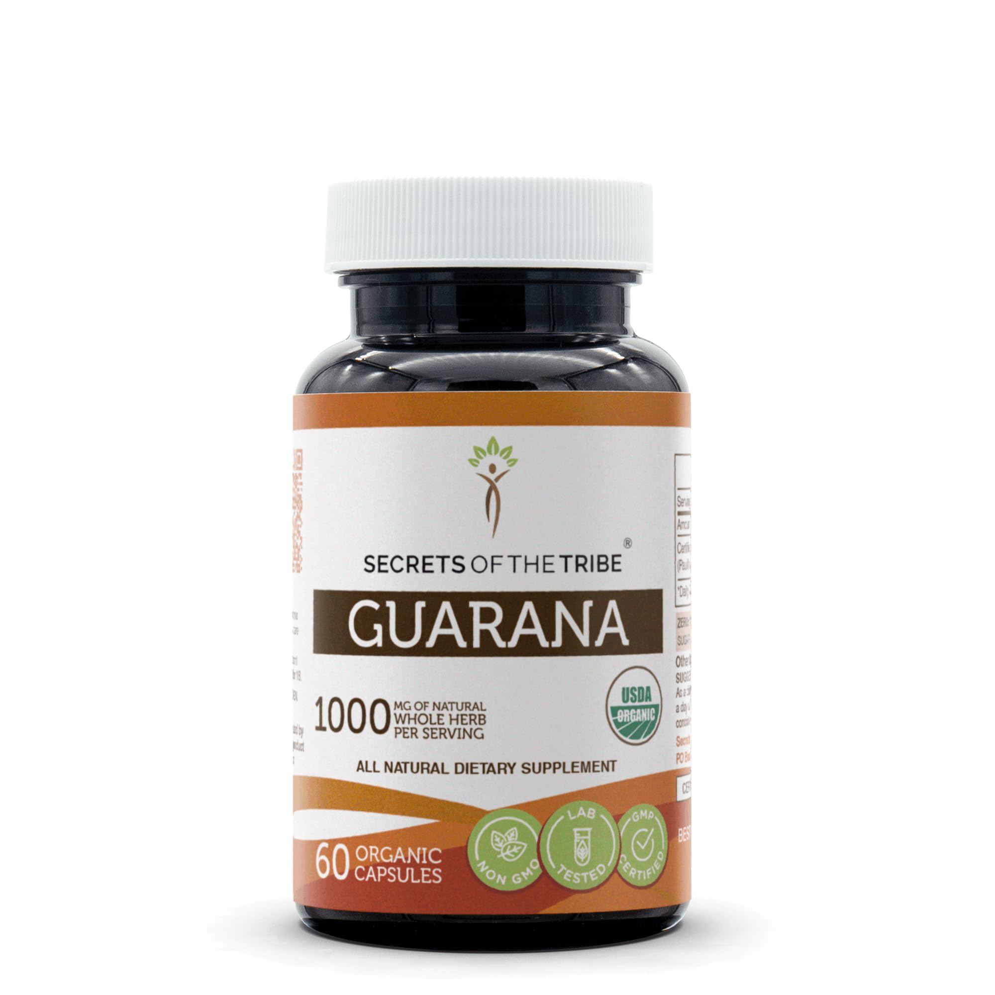 Suplemento Secrets Of The Tribe Guaraná 60 Cápsulas - Venta Internacional.