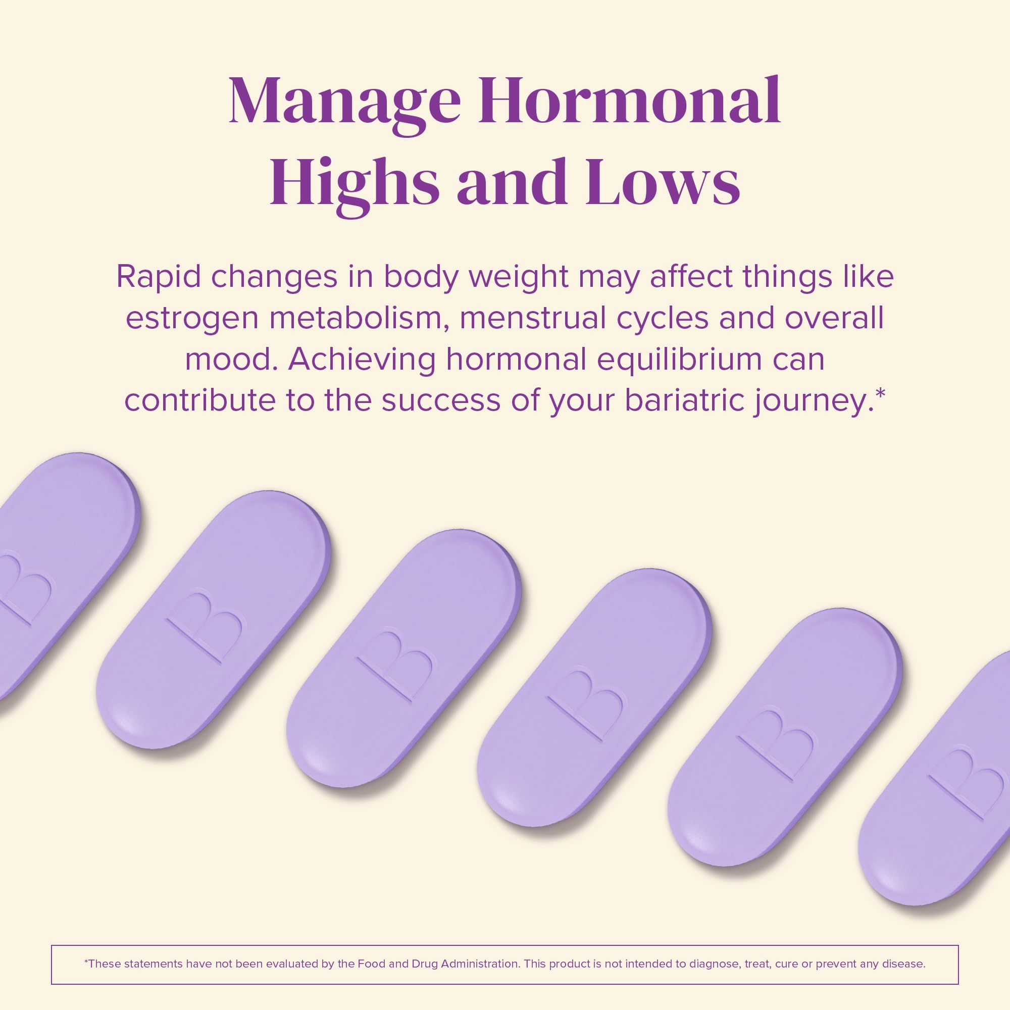 Foto 6 pulgar | Suplemento Barimelts Hormonal Balance+ Para Pacientes Bariátricos - Venta Internacional.
