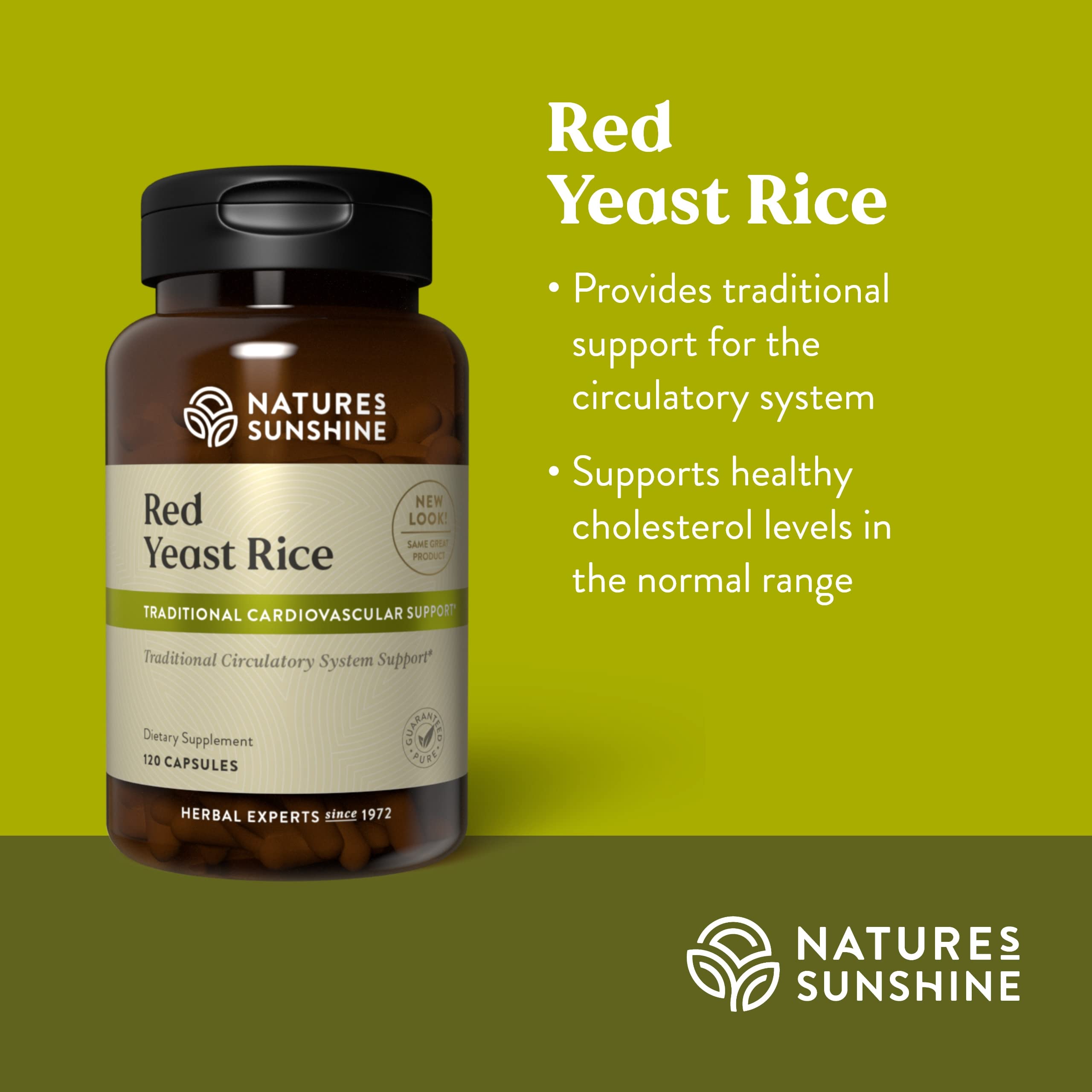 Foto 4 | Suplemento Nature's Sunshine De Arroz De Levadura Roja 120 Cápsulas - Venta Internacional.