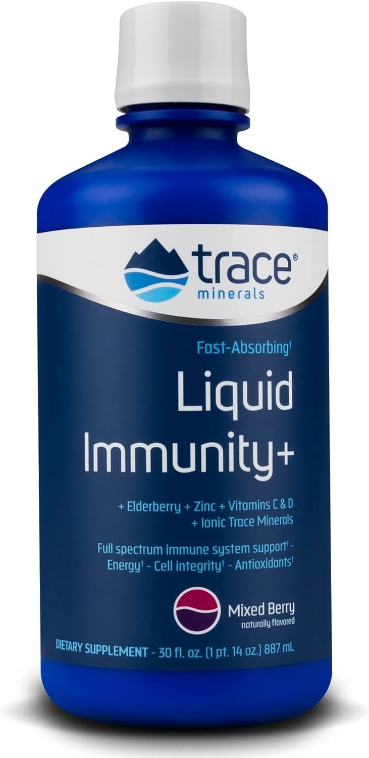 Foto 2 pulgar | Suplemento Trace Minerals Immunity Plus De 30 Ml Con Saúco - Venta Internacional.