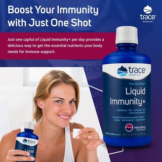 Foto 5 | Suplemento Trace Minerals Immunity Plus De 30 Ml Con Saúco - Venta Internacional.