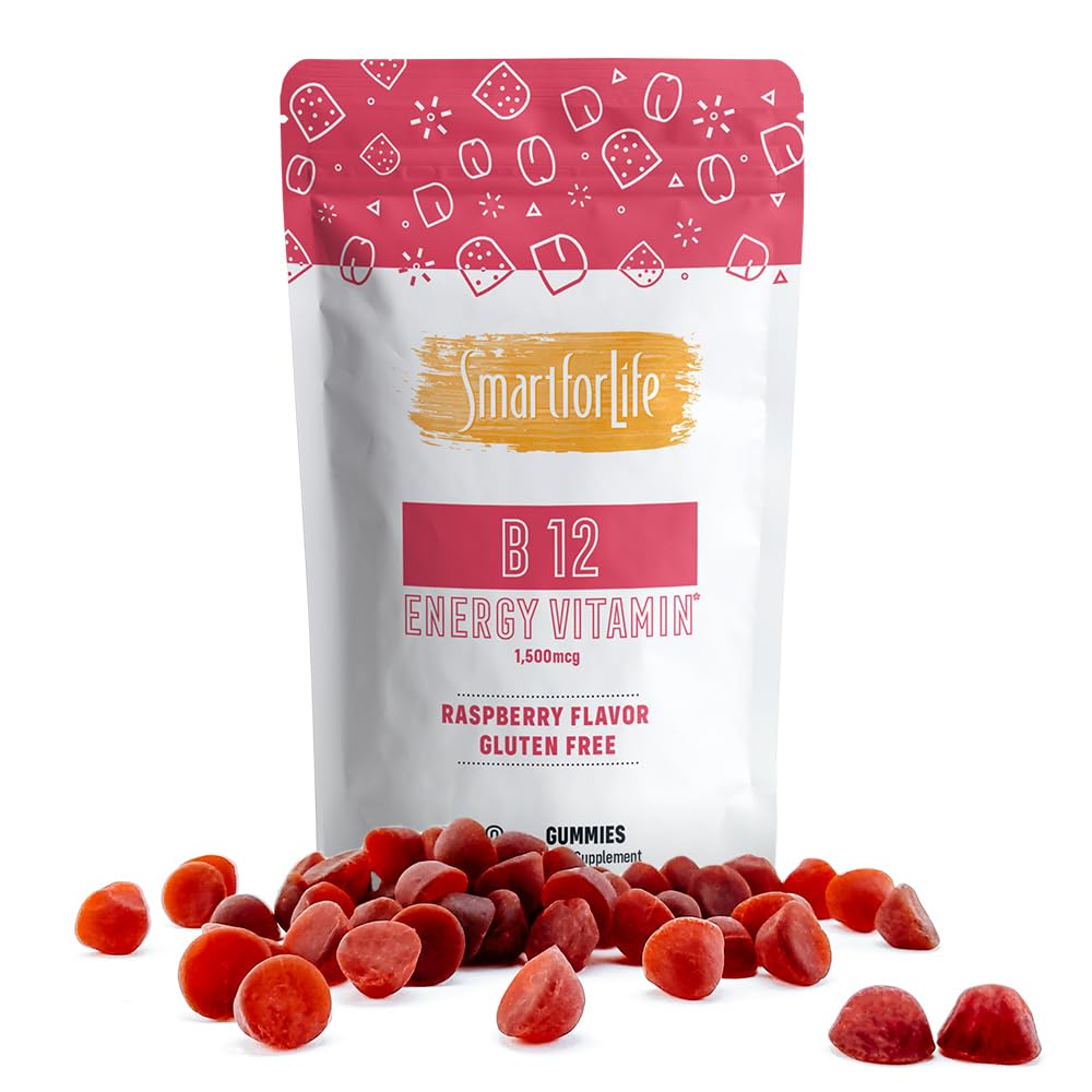 Foto 1 | Vitamina B12 En Gomitas Smart For Life, 1500 Mcg, 60 Unidades - Venta Internacional.