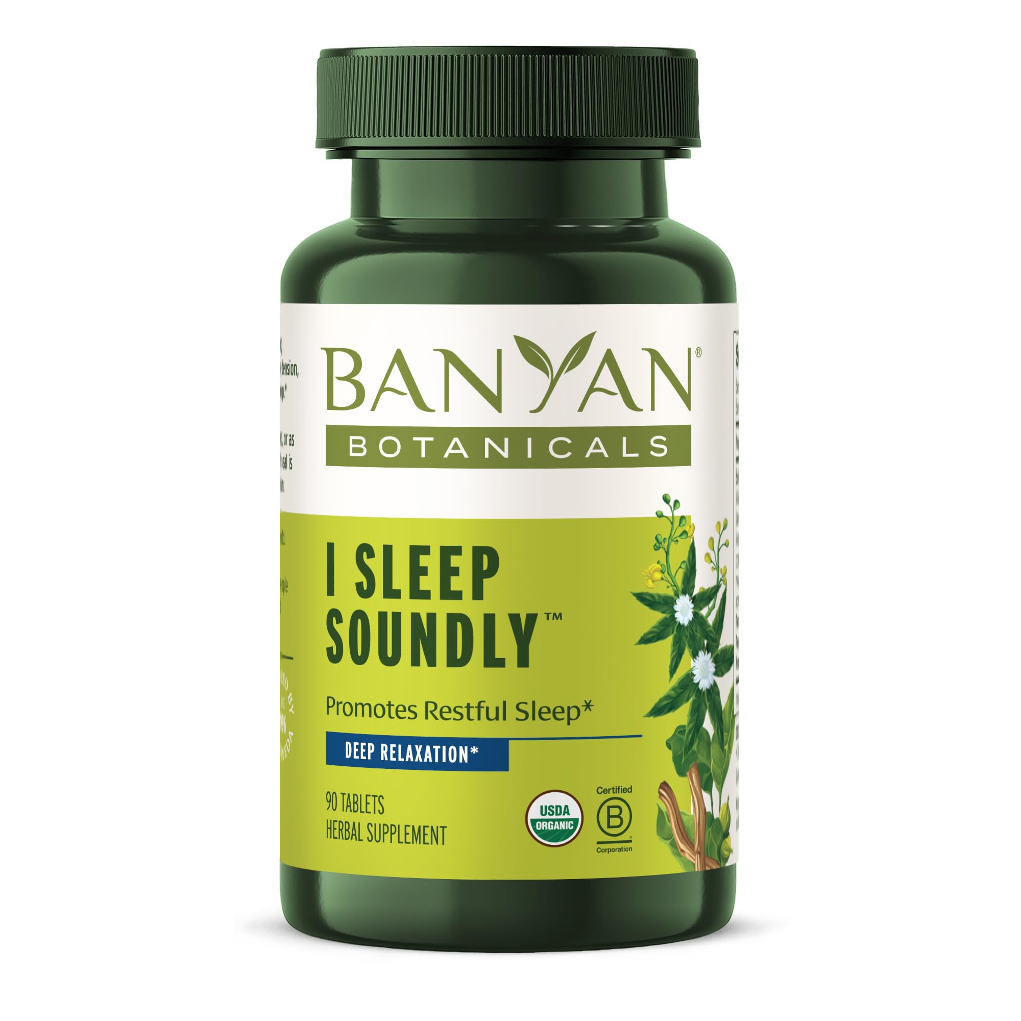 Foto 2 pulgar | Suplemento Para Dormir Banyan Botanicals I Sleep Soundly 90 Comprimidos - Venta Internacional.