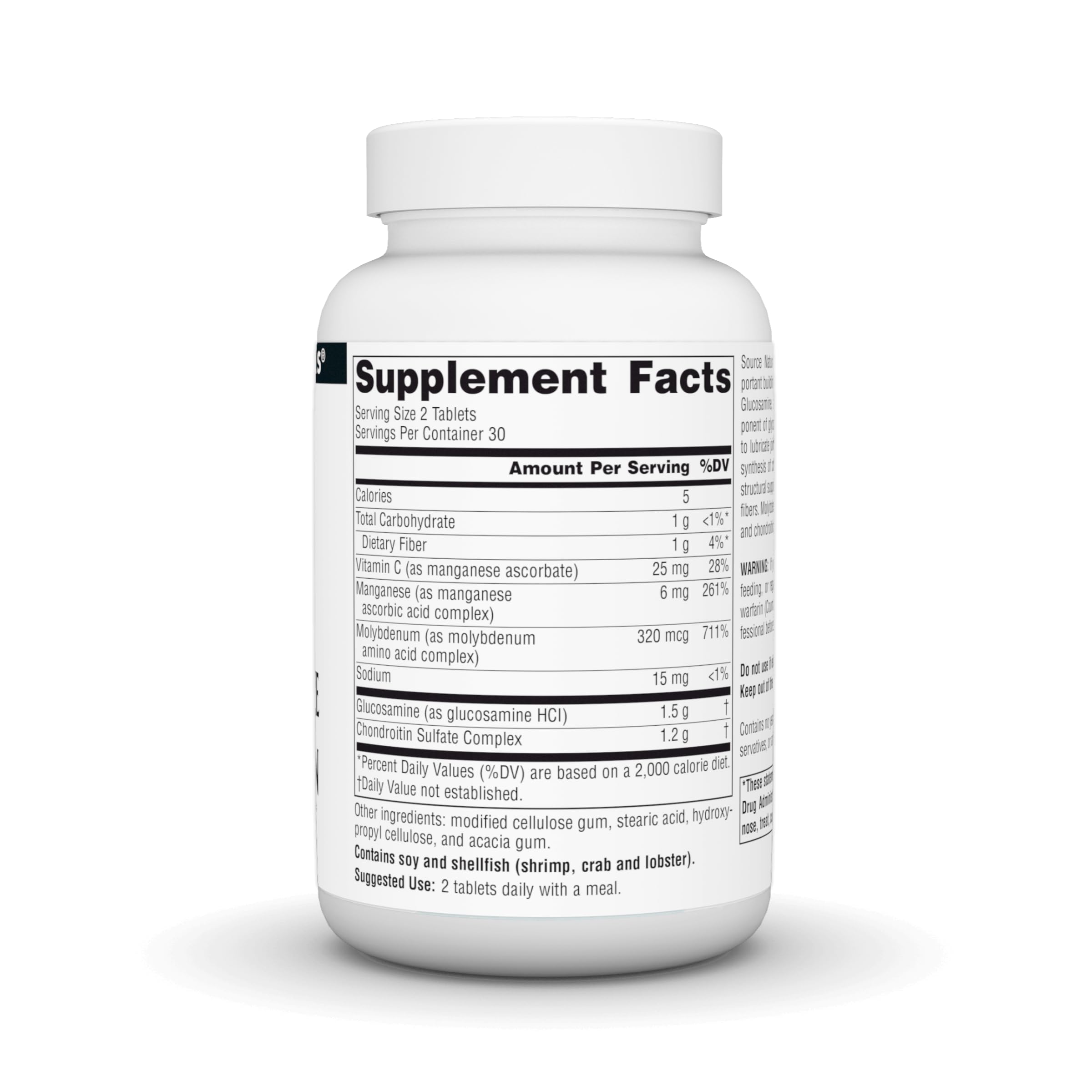 Foto 3 pulgar | Supplement Source Naturals Extra Strength, Glucosamina Y Condroitina, 60 Comprimidos - Venta Internacional.