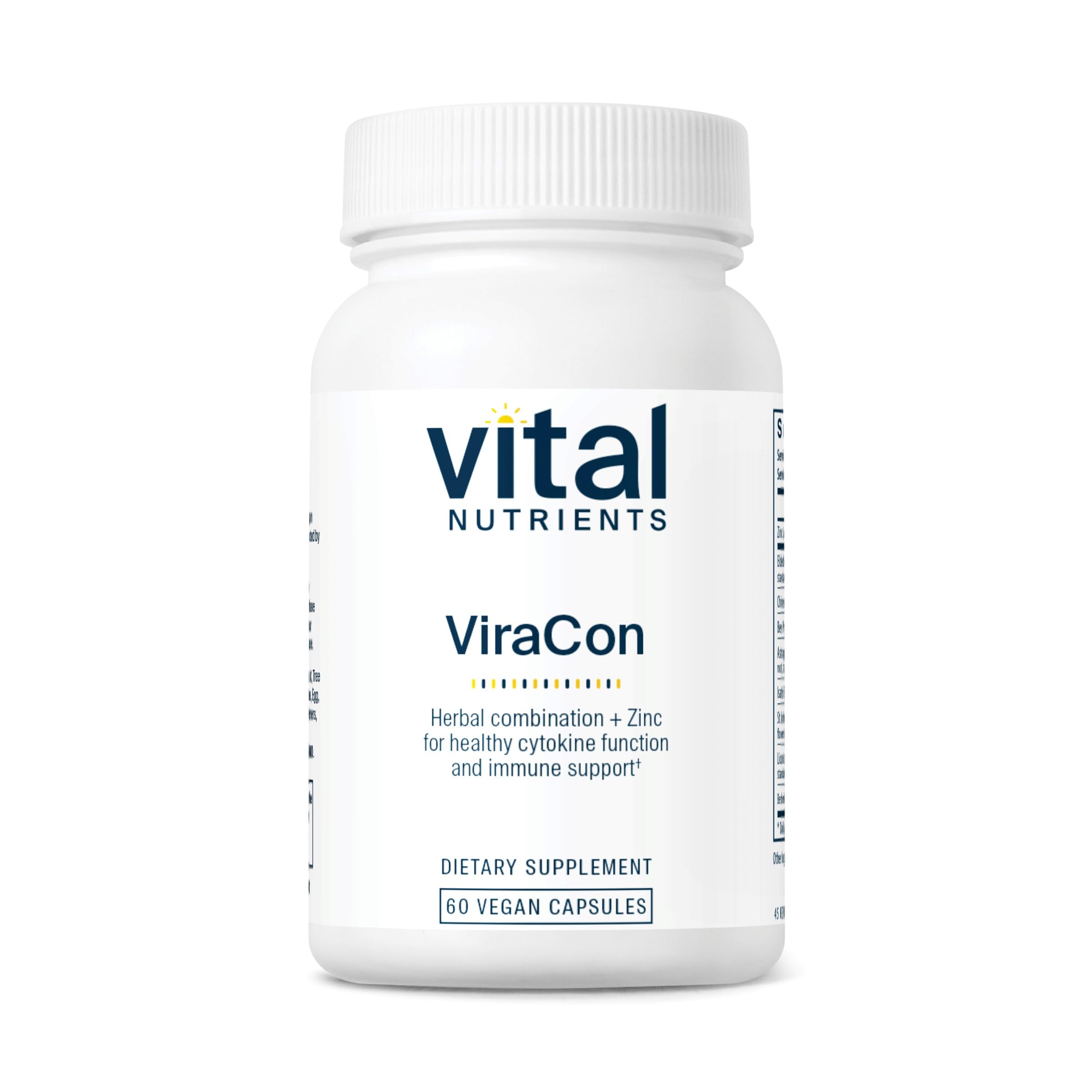 Foto 2 pulgar | Suplemento Vital Nutrients Viracon Vegan 60 Cápsulas - Venta Internacional.