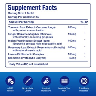 Foto 7 | Suplemento Anabolic Laboratories Pro Enz Joint Support 60 Comprimidos - Venta Internacional.