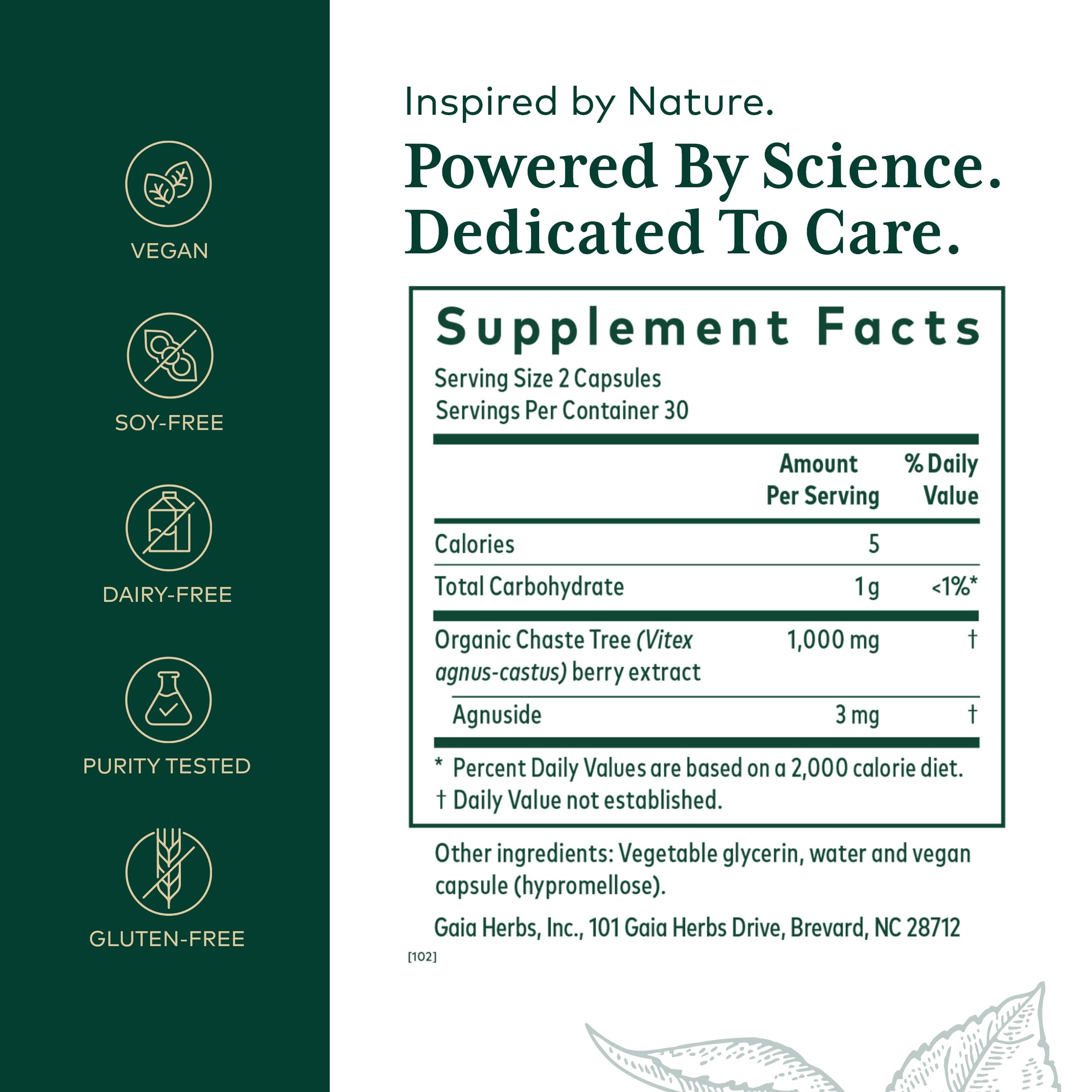 Foto 2 | El Suplemento Gaia Herbs Pro Vitex Apoya El Ciclo Menstrual - Venta Internacional.