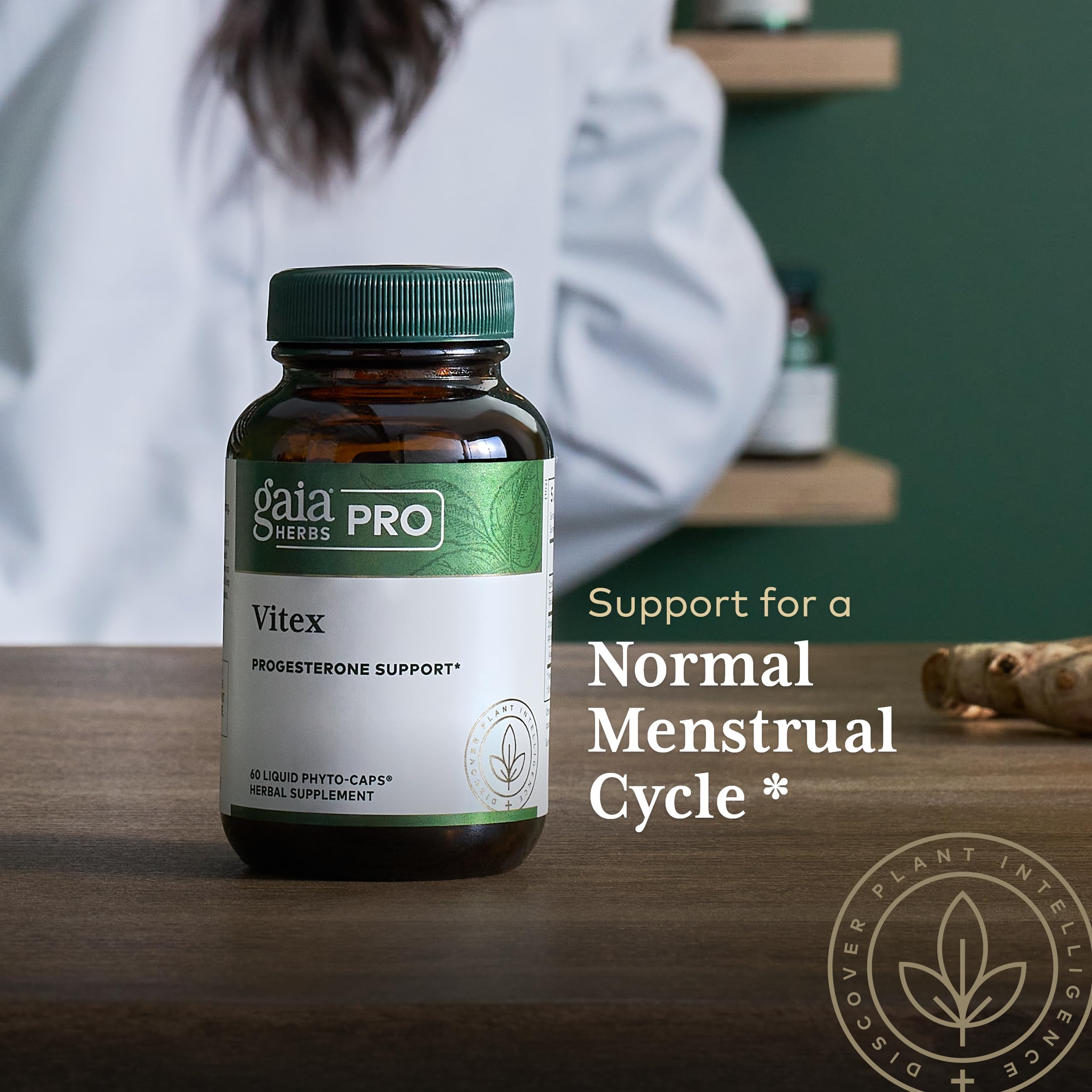 Foto 6 pulgar | El Suplemento Gaia Herbs Pro Vitex Apoya El Ciclo Menstrual - Venta Internacional.