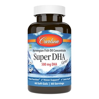 Foto 1 | Suplementos Carlson Super Dha Gems 500 Mg De Dha 60 Cápsulas Blandas - Venta Internacional.