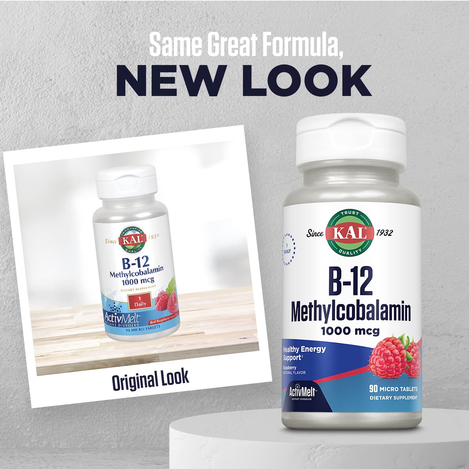 Foto 3 pulgar | Suplemento Kal De Vitamina B12, Metilcobalamina, 1000 Mcg, 90 Tabletas - Venta Internacional.