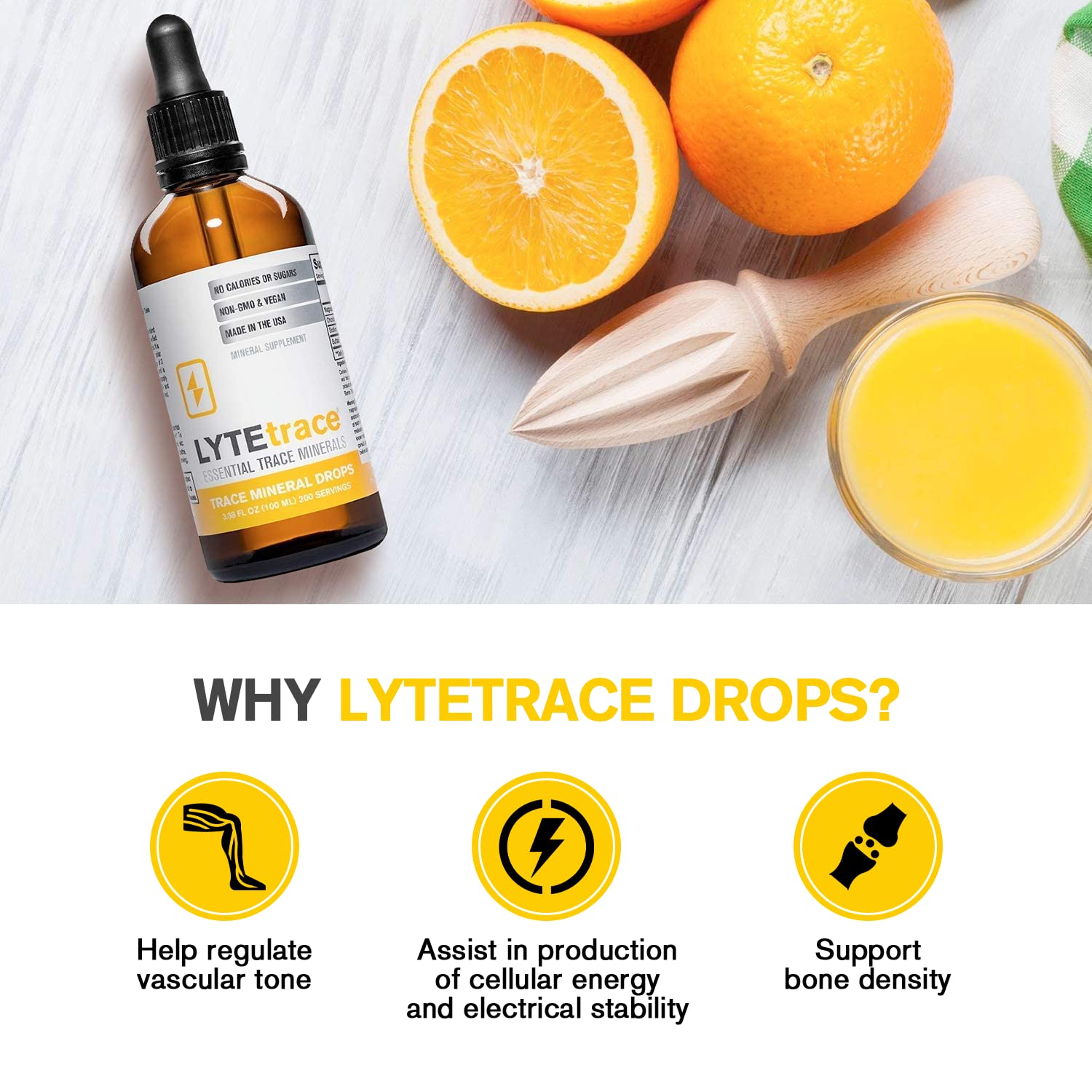 Foto 3 pulgar | Gotas De Oligoelementos Lytetrace, 100 Ml, 200 Porciones - Venta Internacional.