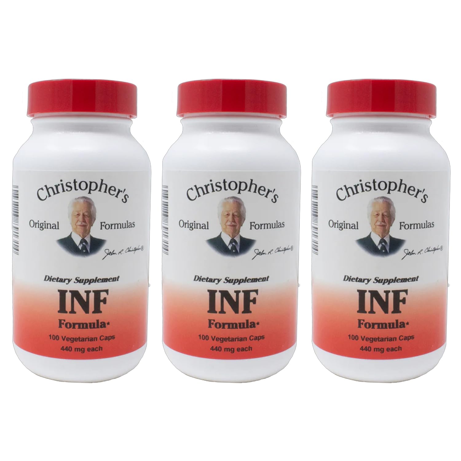 Foto 1 | Suplemento Christopher's Original Formulas Inf Formula, 3 X 100 Cápsulas - Venta Internacional.