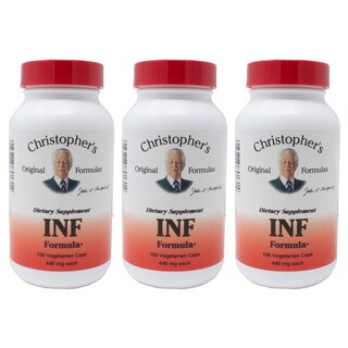 Foto 1 | Suplemento Christopher's Original Formulas Inf Formula, 3 X 100 Cápsulas - Venta Internacional.