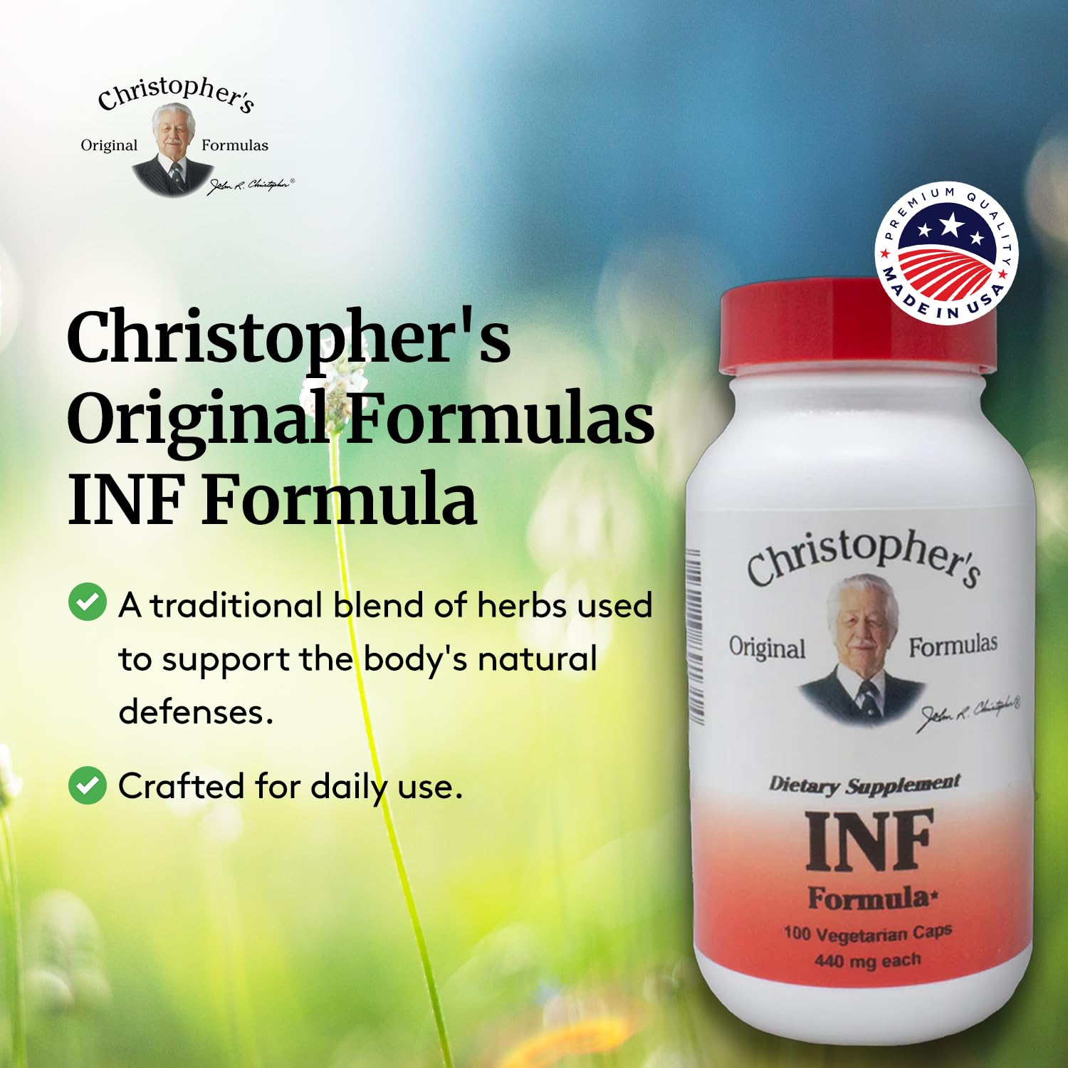 Foto 4 | Suplemento Christopher's Original Formulas Inf Formula, 3 X 100 Cápsulas - Venta Internacional.