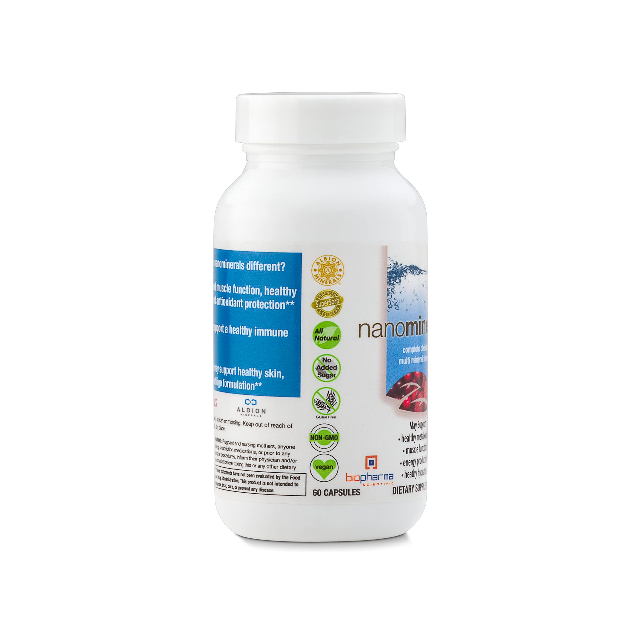 Foto 4 pulgar | Suplemento Biopharma Scientific Nanominerals Complete 30 Cápsulas - Venta Internacional.