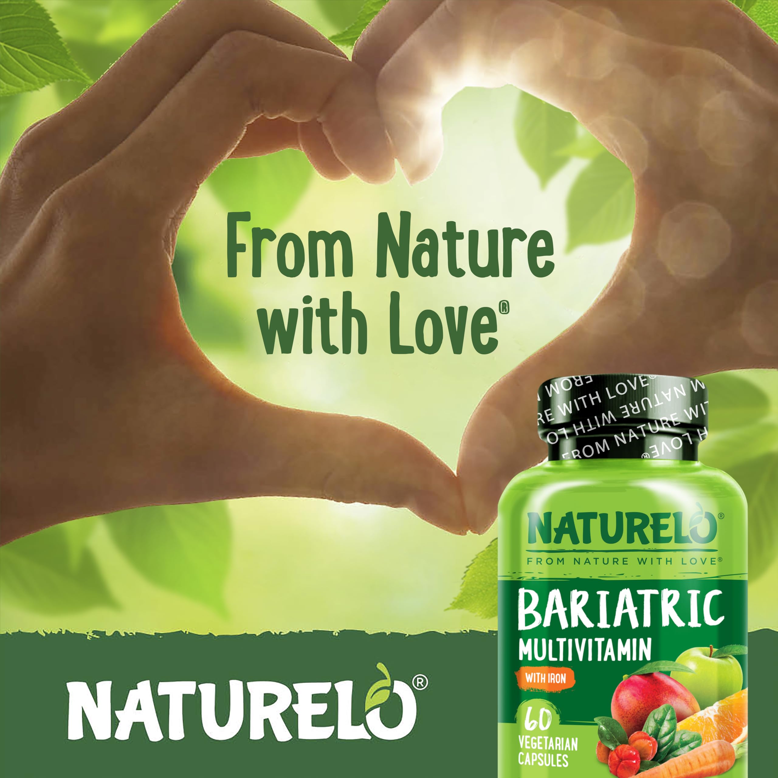 Foto 8 pulgar | Suplemento Multivitamínico Bariátrico Naturelo 60 Cápsulas Vegetarianas - Venta Internacional.