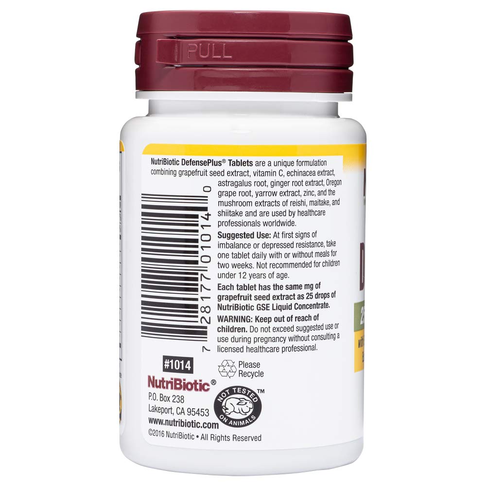 Foto 6 | Suplemento Nutribiotic Defenseplus 45 Tabletas Para Apoyar El Sistema Inmunológico - Venta Internacional.