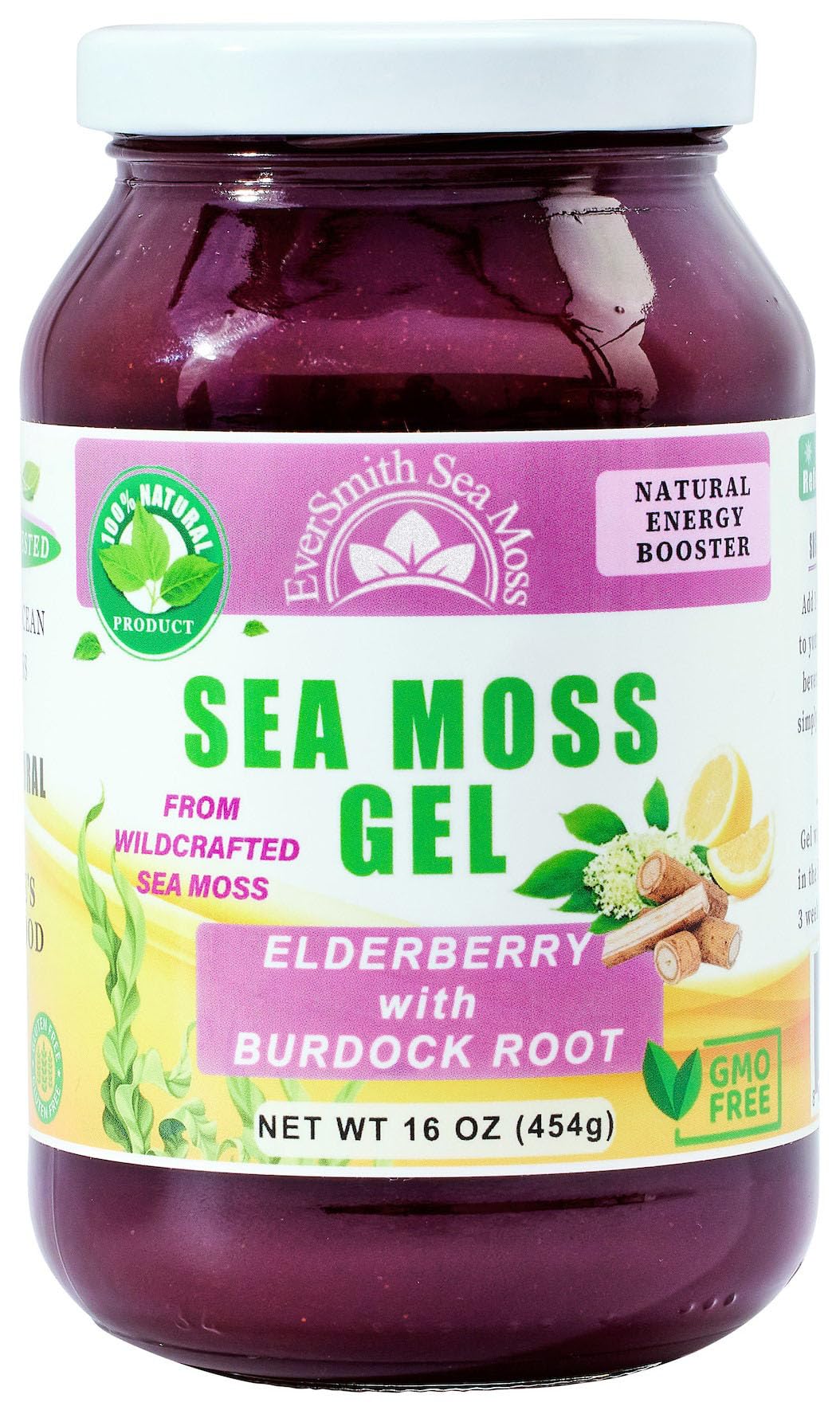 Foto 6 pulgar | Gel De Musgo Marino Eversmith Organics Wildcrafted Irish, 473 Ml - Venta Internacional.