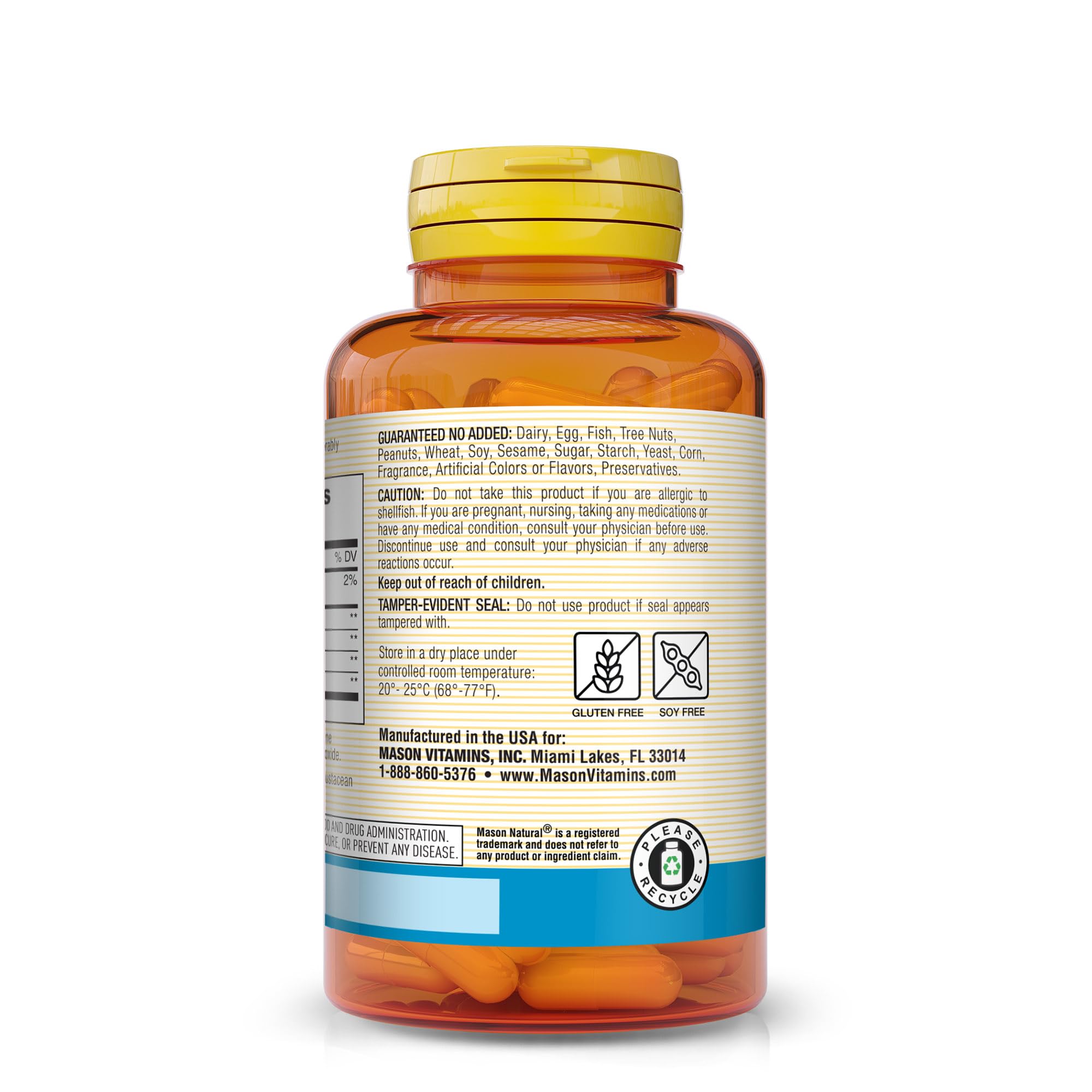Foto 3 | Suplemento Mason Natural, Glucosamina Y Condroitina, 90 Comprimidos - Venta Internacional.
