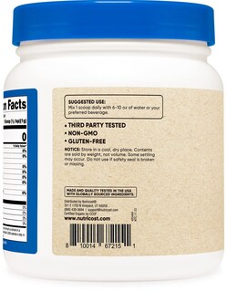 Foto 3 | Moringa En Polvo Nutricost Organic 454 G (16 Oz) Sin Gluten - Venta Internacional.