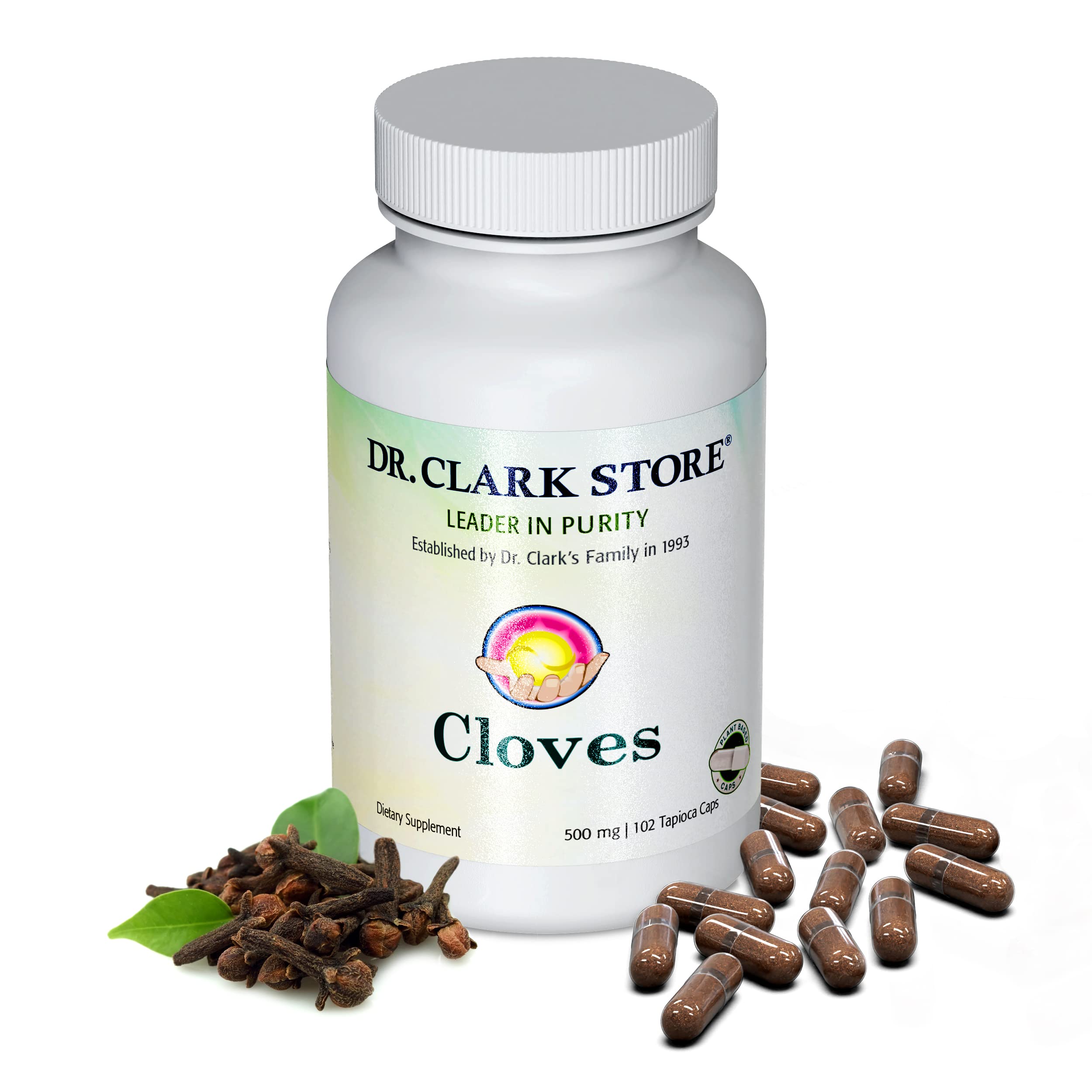 Foto 1 | Suplemento Dr. Clark Store De Clavo Vegetariano, 500 Mg, 102 Cápsulas - Venta Internacional.
