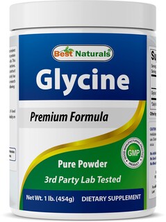 Foto 1 | Neurotransmisor De Glicina En Polvo Supplement Best Naturals, 454 G - Venta Internacional.
