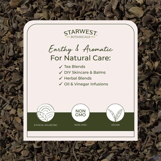 Foto 3 | Hoja De Chaparral Cortada Y Tamizada Starwest Botanicals 454 G - Venta Internacional.