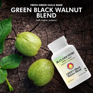 Foto 5 | Suplemento Dietético Dr. Clark Green Black Walnut 360 Mg 50 Cápsulas - Venta Internacional.