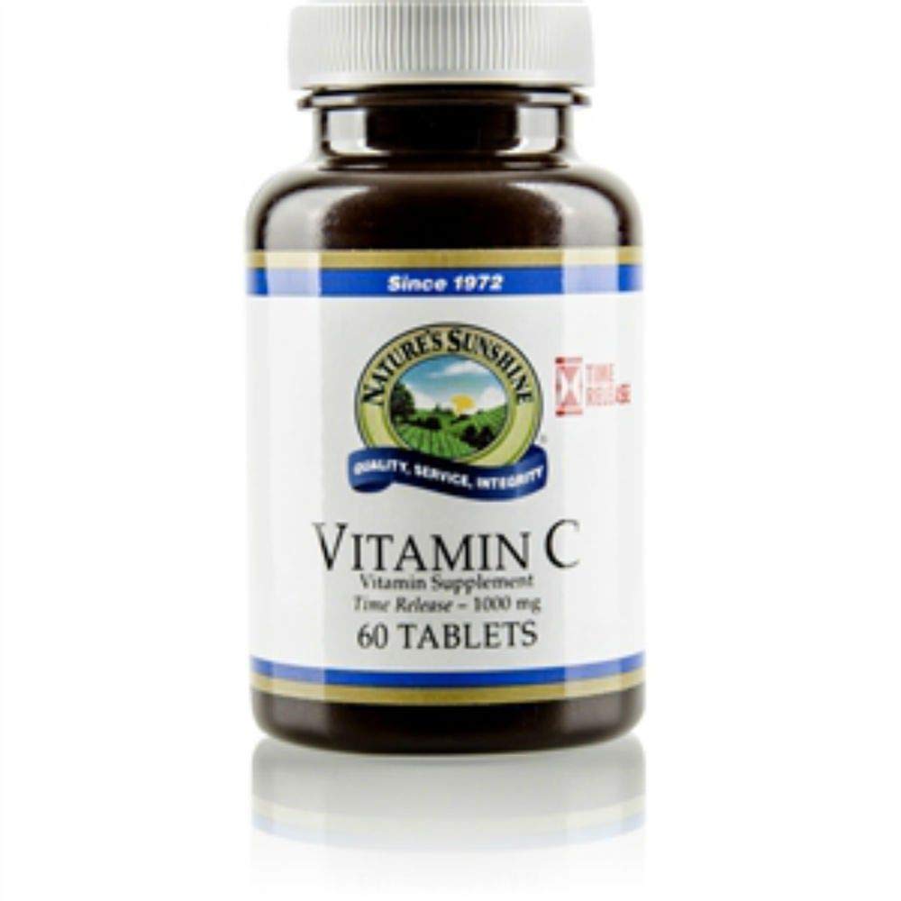 Suplemento Nature's Sunshine De Vitamina C 1000 Mg T/r 60 Comprimidos - Venta Internacional.
