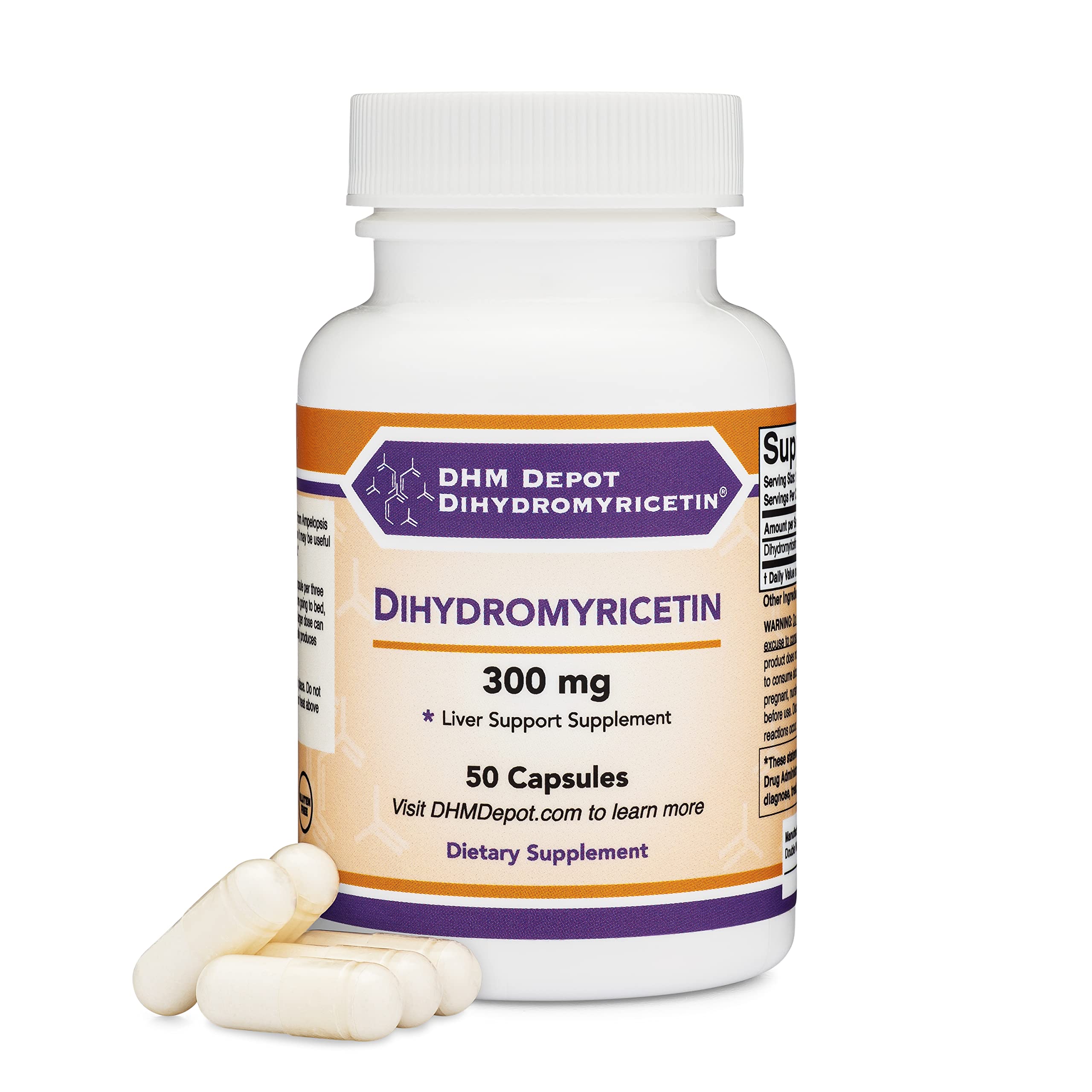 Foto 2 pulgar | Suplemento De Apoyo Hepático Double Wood Dhm 300 Mg 50 Cápsulas - Venta Internacional.