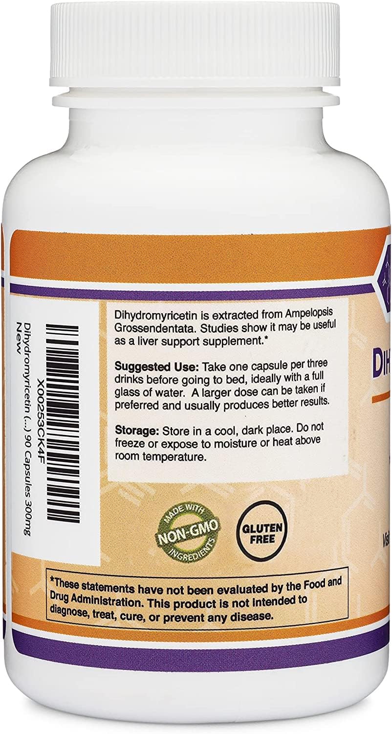 Foto 4 pulgar | Suplemento De Apoyo Hepático Double Wood Dhm 300 Mg 50 Cápsulas - Venta Internacional.