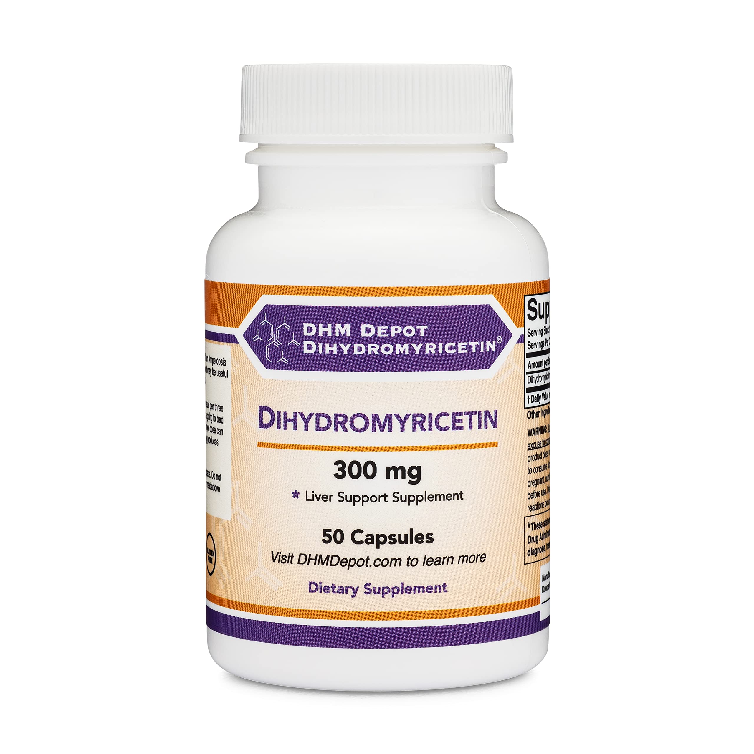 Foto 5 pulgar | Suplemento De Apoyo Hepático Double Wood Dhm 300 Mg 50 Cápsulas - Venta Internacional.