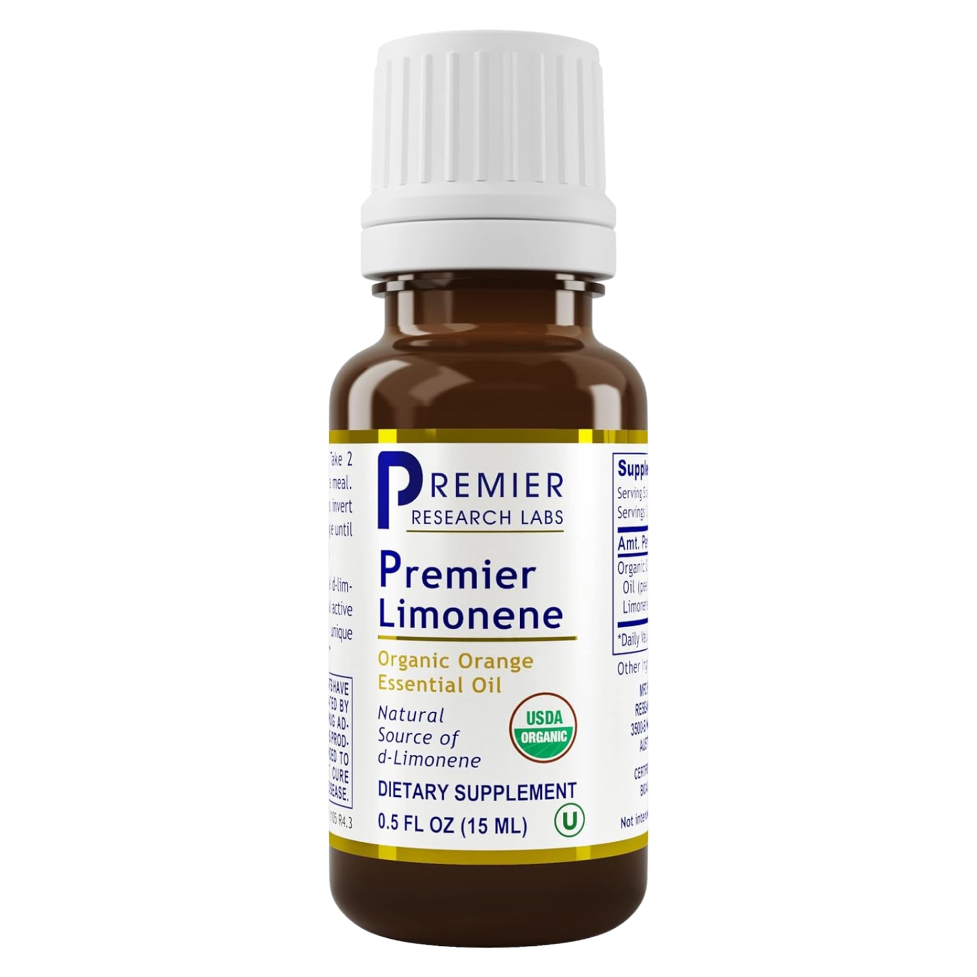 Foto 2 pulgar | Suplemento De Limoneno Premier Research Labs, 15 Ml, 300 Porciones - Venta Internacional.