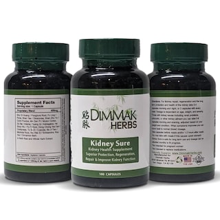 Foto 3 | Suplemento De Salud Dimmak Herbs Kidney Sure 100 Cápsulas 400 Mg - Venta Internacional.