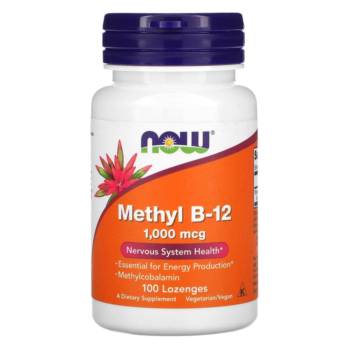 Suplemento De Metil B-12 De Now Foods, 1000 Mcg, 200 Pastillas, 2 Veces - Venta Internacional.