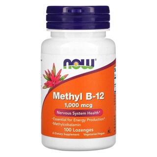Foto 1 | Suplemento De Metil B-12 De Now Foods, 1000 Mcg, 200 Pastillas, 2 Veces - Venta Internacional.