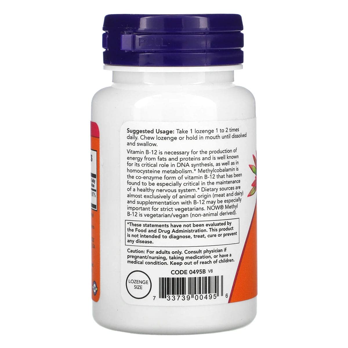 Foto 4 pulgar | Suplemento De Metil B-12 De Now Foods, 1000 Mcg, 200 Pastillas, 2 Veces - Venta Internacional.
