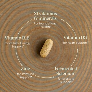 Foto 3 | Multivitamínico New Chapter Every Man's One Daily 96 Ct Men - Venta Internacional.