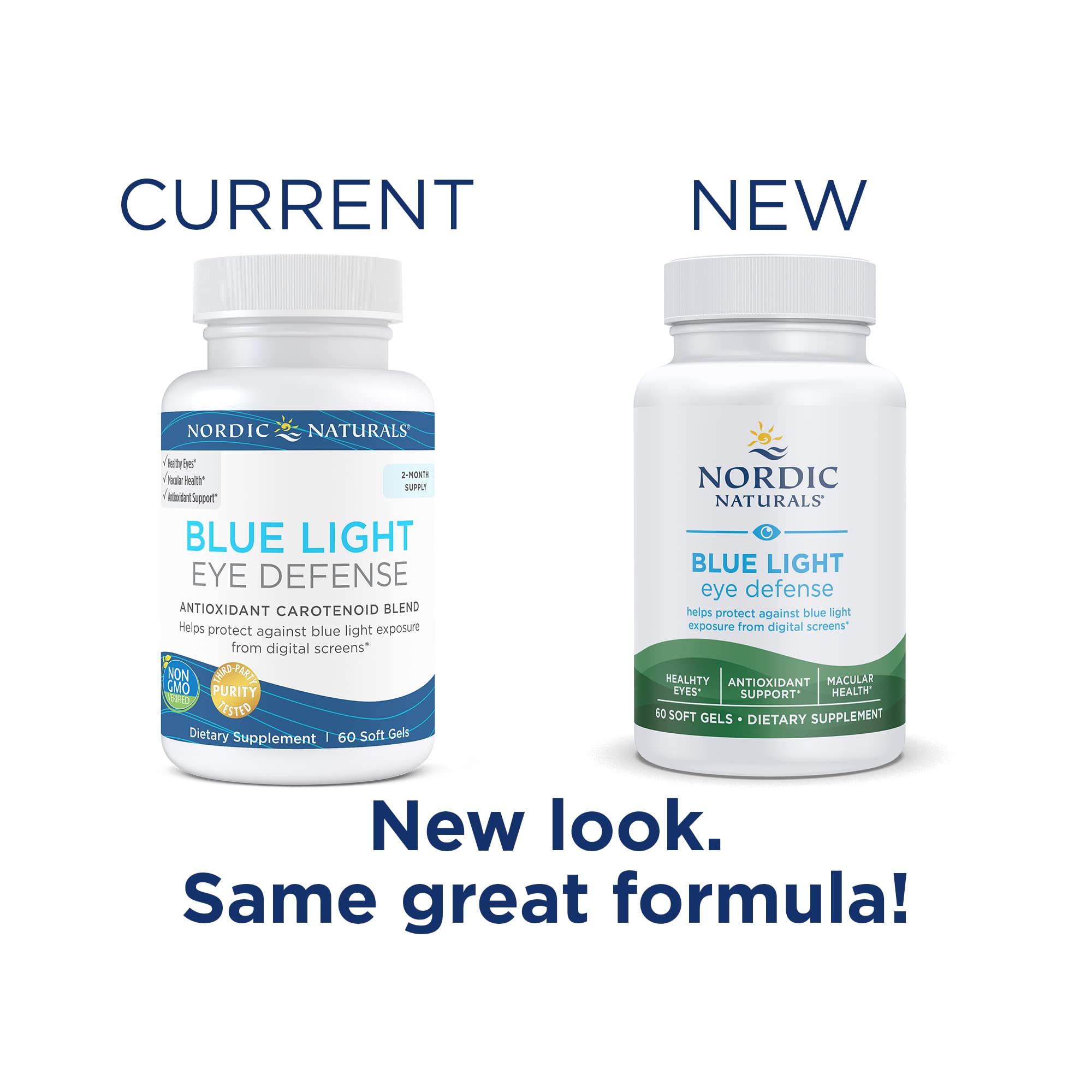 Foto 6 pulgar | Suplemento Nordic Naturals Blue Light Defense 60 Cápsulas Blandas - Venta Internacional.