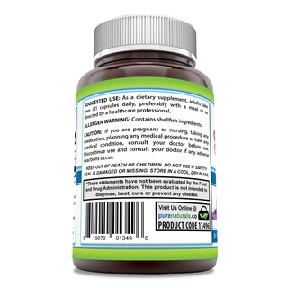Foto 3 | Suplemento De Glucosamina Condroitina + Msm 1850 Mg De Pure Naturals - Venta Internacional.