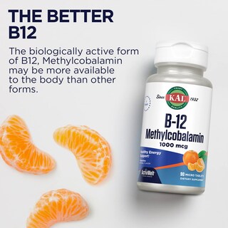 Foto 5 | Suplemento Kal De Vitamina B12, Metilcobalamina, 1000 Mcg, 90 Tabletas - Venta Internacional.