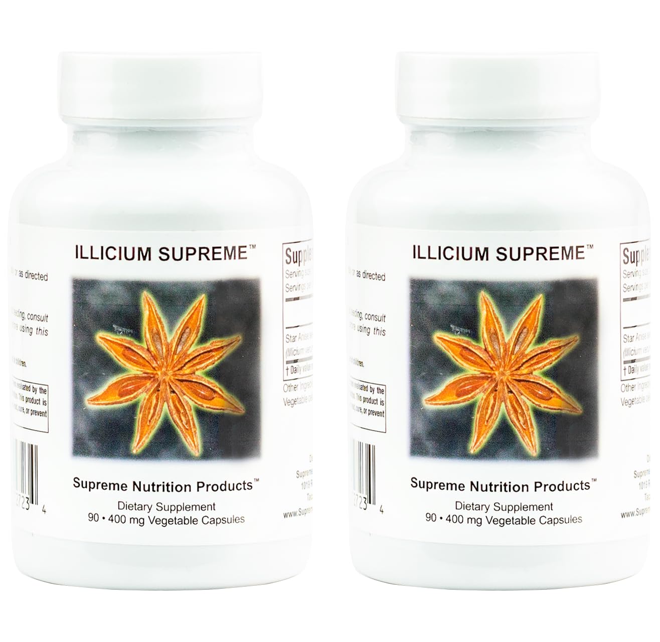 Foto 2 pulgar | Supreme Nutrition Illicium Supreme 90 Cápsulas Vegetarianas - Venta Internacional.