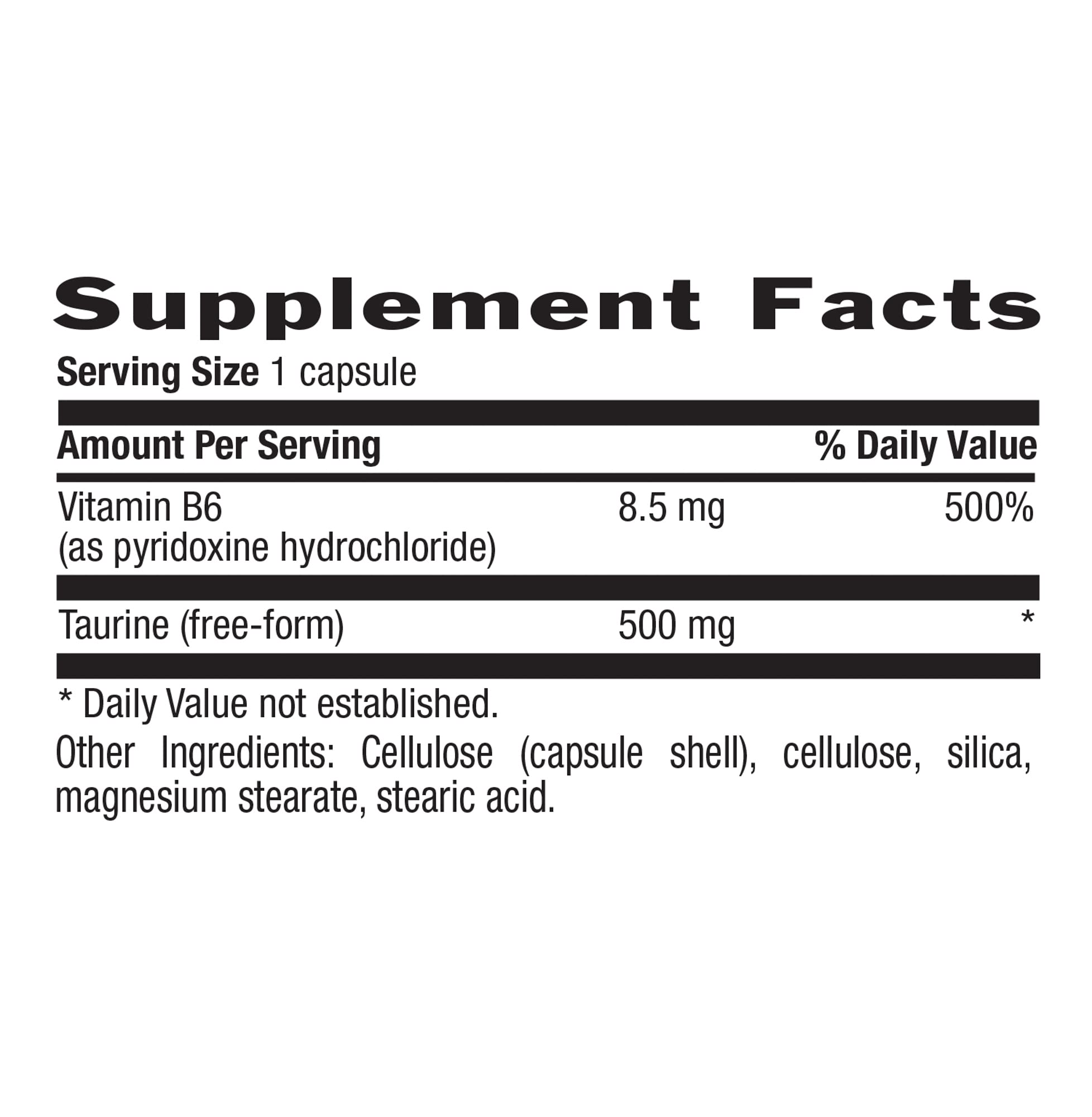Foto 3 pulgar | Suplemento Country Life Taurine 500 Mg 100 Cápsulas - Venta Internacional.