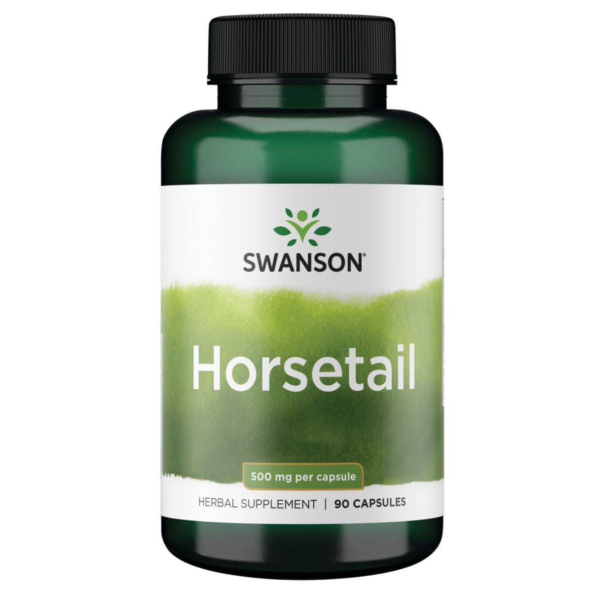 Foto 2 pulgar | Suplemento Swanson Horsetail Herbal 90 Cápsulas 500 Mg - Venta Internacional.