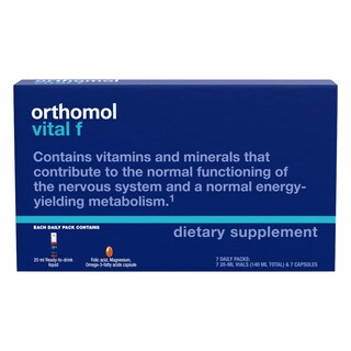 Foto 5 | Suplemento Multivitamínico Orthomol Vital F Vial Para Mujeres De 7 Días - Venta Internacional.