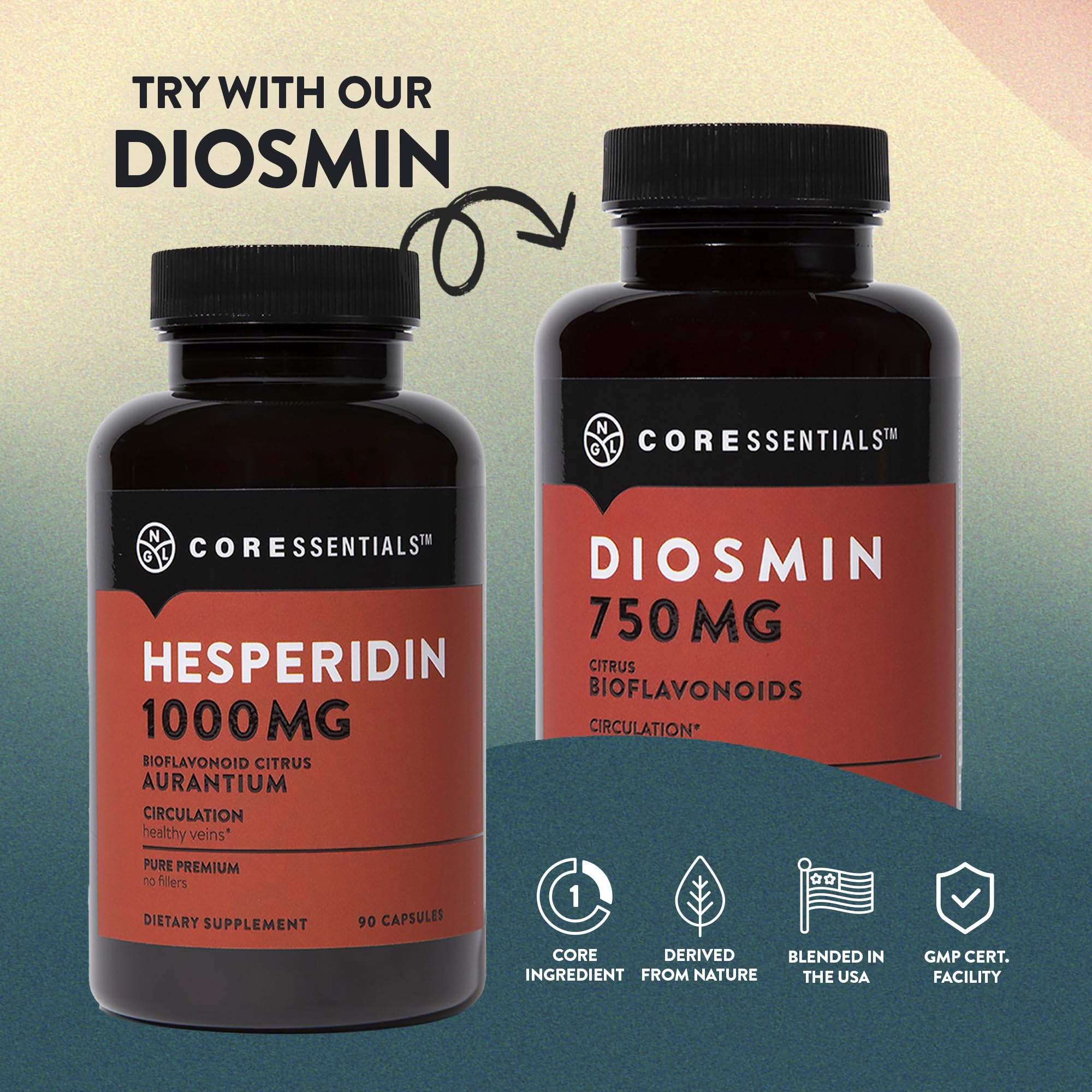 Foto 5 | Suplemento Ngl De Hesperidina De 1000 Mg, 90 Cápsulas Para La Circulación - Venta Internacional.