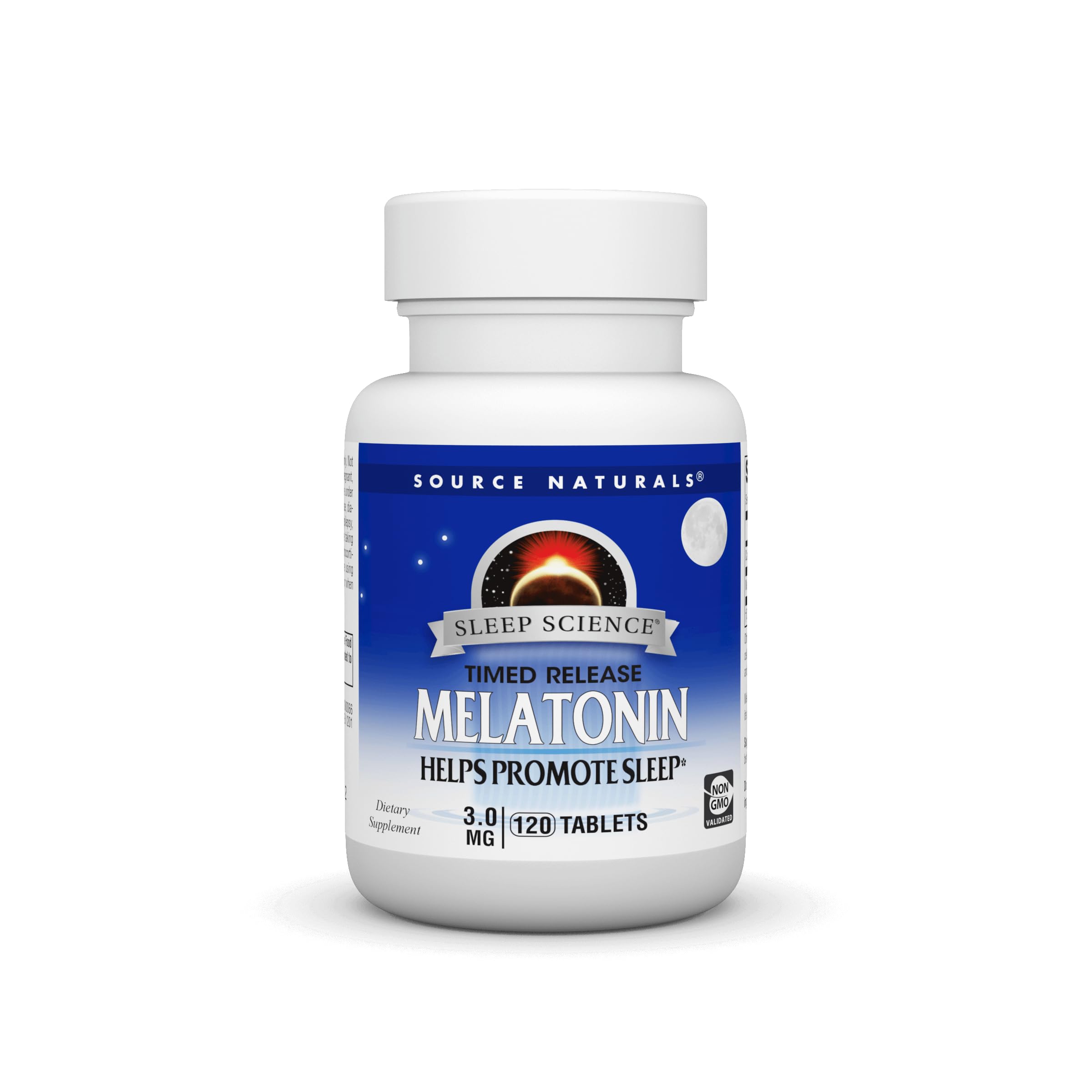 Foto 2 pulgar | Melatonina De Liberación Prolongada De Supplement Source Naturals, 3 Mg - Venta Internacional.