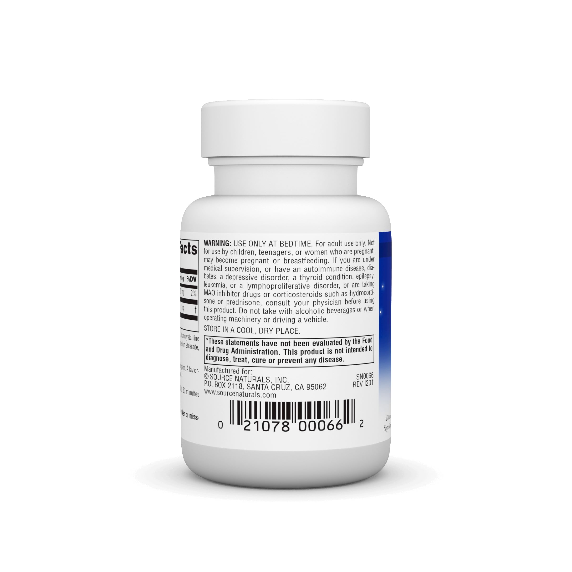Foto 4 pulgar | Melatonina De Liberación Prolongada De Supplement Source Naturals, 3 Mg - Venta Internacional.