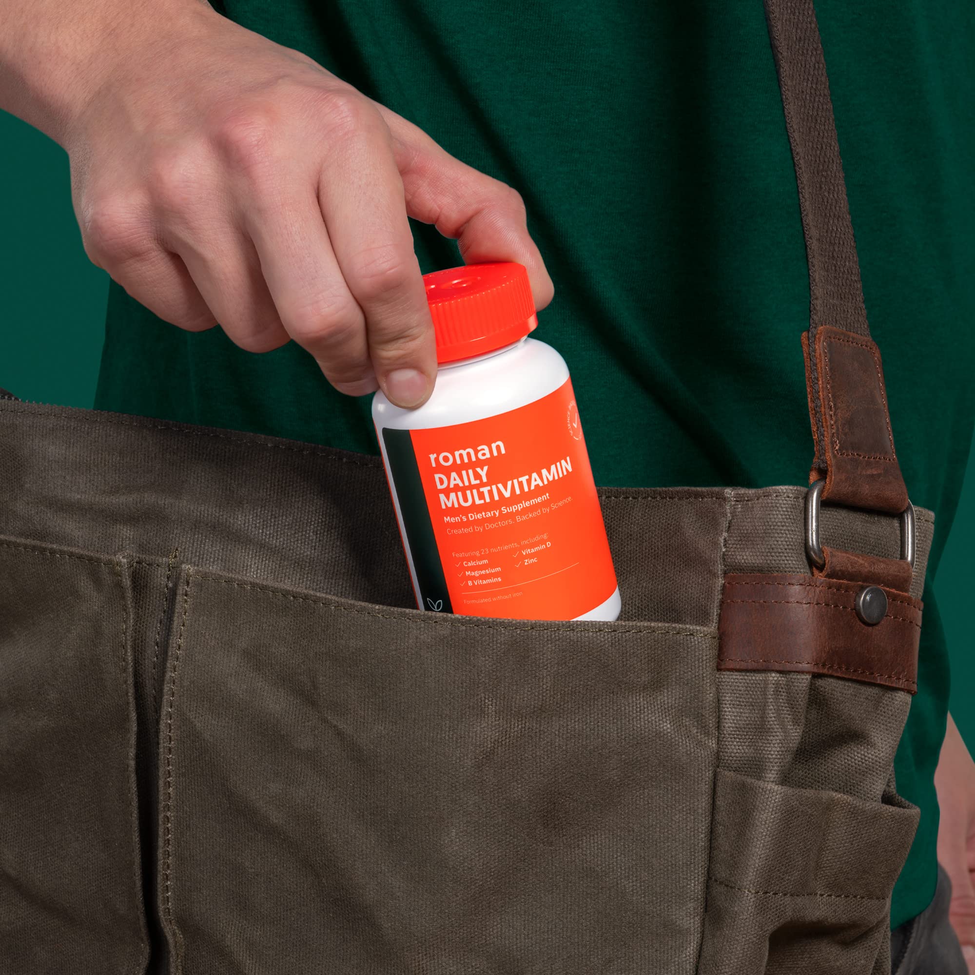 Foto 7 | El Multivitamínico Roman Daily Para Hombres Apoya La Salud Durante 30 Días Y 60 Comprimidos - Venta Internacional.